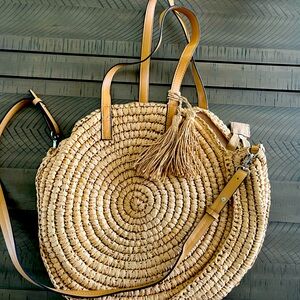 Straw Tote Bag